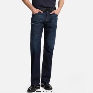 7 for all Mankind Men's Dark Blue Jeans